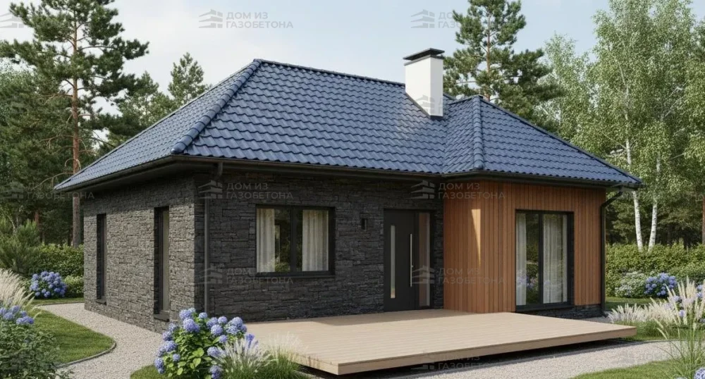 Проект Двухэтажный дом 14 на 13, 237 м2